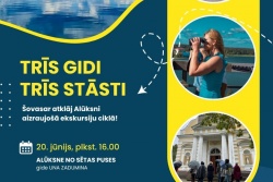 Trīs Alūksnes gidi - trīs stāsti